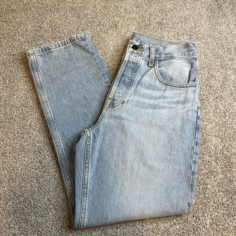 everlane Jeans womens 26 Light Blue‎ Relaxed Fit Tapered Leg Denim 90s Y2k